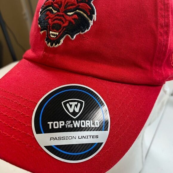 NWT Top Of The World Arkansas State Red Wolves Baseball Cap - Picture 3 of 7